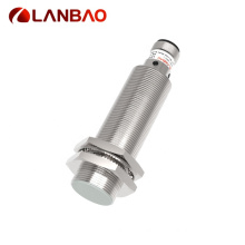 LANBAO M18 size 12mm 20mm extra long distance connector type m18 proximity switch sensor ce dc voltage